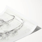 Minimalist Tree Sketch – Pencil Drawing of Two Trees in Nature