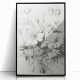 Minimalist Floral Art – Delicate Pencil Sketch of Flowers