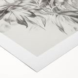 Minimalist Floral Art – Delicate Pencil Sketch of Flowers