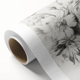 Minimalist Floral Art – Delicate Pencil Sketch of Flowers