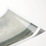 Minimalist Seascape Wall Art – Soft Tones of the Tranquil Horizon