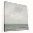 Minimalist Seascape Wall Art – Soft Tones of the Tranquil Horizon
