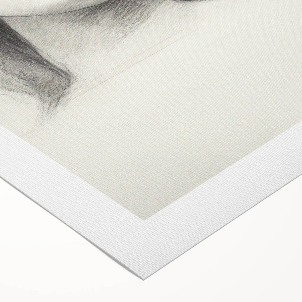 Minimalist Portrait Art – Graceful Pencil Drawing of a Woman