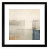 Minimalist Geometric Wall Art – Soft Abstract Design in Neutral Tones