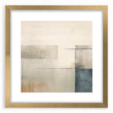 Minimalist Geometric Wall Art – Soft Abstract Design in Neutral Tones