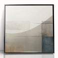 Minimalist Geometric Wall Art – Soft Abstract Design in Neutral Tones