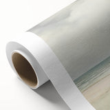 Minimalist Seascape Art – Calm Ocean and Sky in Soft Tones