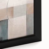 Minimalist Abstract Geometric Art – Soft Tones and Clean Lines