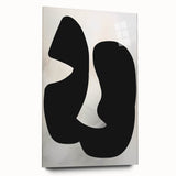 Minimalist Wall Art - Abstract Black and White Modern Minimalist Art Prints