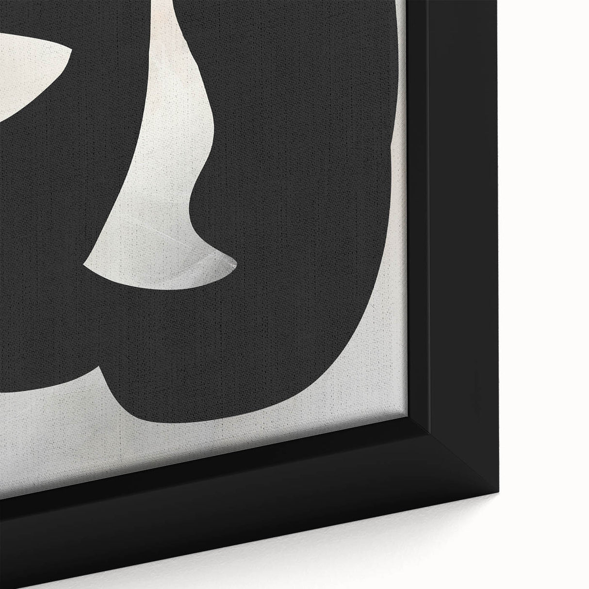 Minimalist Wall Art - Abstract Black and White Modern Minimalist Art Prints