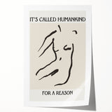 Minimalist Wall Art - Abstract Line Art with Inspirational Message