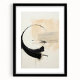 Minimalist Wall Art - Elegant Abstract Circle and Line Design