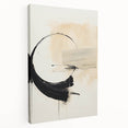 Minimalist Wall Art - Elegant Abstract Circle and Line Design
