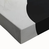 Minimalist Wall Art - Bold Abstract Shapes in Black and White Design