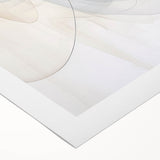 Minimalist Abstract Wall Art - Soft Flowing Lines in Neutral Tones