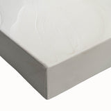 Minimalist Abstract Art - Black and White Flowing Modern Design