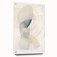 Minimalist Abstract Wall Art - Soft Curved Lines in Neutral Hues