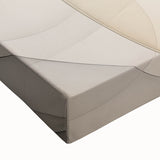 Minimalist Abstract Wall Art - Soft Curves in Neutral Beige and Gray