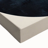 Geometric Minimalist Wall Art - Bold Circle Design in Neutral Tones