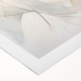 Minimalist Abstract Wall Art - Soft Flowing Curves in Neutral Tones