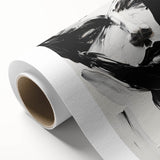 Bold Minimalist Portrait Wall Art - Black and White Abstract Expression