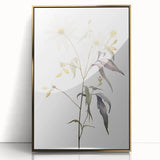 Minimalist Floral Wall Art - Delicate Watercolor Flower in Soft Tones