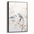 Minimalist Bird Wall Art - Delicate Watercolor Birds and Branches Design