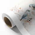 Minimalist Bird Wall Art - Delicate Watercolor Birds and Branches Design
