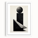 Minimalist Wall Art – Modern Black Geometric Shapes for Simple Home Decor