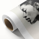 Minimalist Wall Art – Modern Abstract Portrait in Clean Line Design