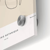 Modern Minimalist Art: Clean Line Botanical Minimalist Wall Art Print