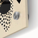 Abstract Minimalist Art: Modern Leopard Geometric Minimalist Wall Art Print