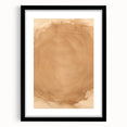 Minimalist Wall Art: Abstract Beige and Brown Minimal Art Print