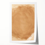 Minimalist Wall Art: Abstract Beige and Brown Minimal Art Print
