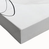 Abstract Minimalist Wall Art: Modern Black and White Line Art Print