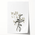 Minimalist Botanical Wall Art: Modern Nature-Inspired Line Art Print