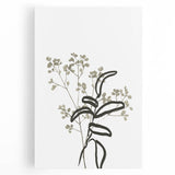 Minimalist Botanical Wall Art: Modern Nature-Inspired Line Art Print