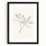 Minimalist Botanical Art Print: Simple Nature-Inspired Wall Art in Neutral Tones