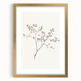 Minimalist Botanical Art Print: Simple Nature-Inspired Wall Art in Neutral Tones