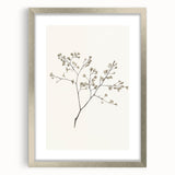 Minimalist Botanical Art Print: Simple Nature-Inspired Wall Art in Neutral Tones