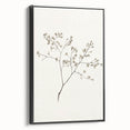 Minimalist Botanical Art Print: Simple Nature-Inspired Wall Art in Neutral Tones