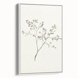 Minimalist Botanical Art Print: Simple Nature-Inspired Wall Art in Neutral Tones