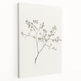 Minimalist Botanical Art Print: Simple Nature-Inspired Wall Art in Neutral Tones