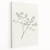 Minimalist Botanical Art Print: Simple Nature-Inspired Wall Art in Neutral Tones