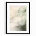 Minimalist Abstract Art: Soft Neutral Tones with Flowing Organic Shapes