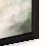 Minimalist Abstract Art: Soft Neutral Tones with Flowing Organic Shapes