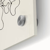 Minimalist Abstract Line Art: Organic Shapes in Clean Black Lines