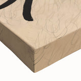 Minimalist Abstract Line Art: Organic Flowing Lines on Neutral Background