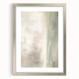 Minimalist Abstract Art: Soft Neutral Tones with Subtle Gradient