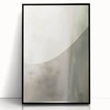 Minimalist Abstract Art: Soft Neutral Tones with Subtle Gradient